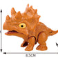 Cross-border Hot Finger-biting Dinosaur Toy Finger-biting Dinosaur Pterosaur Model Joint Movable Mini Dinosaur Gashapon Machine