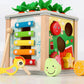 Children's Educational Bead Toys Kindergarten Students Early Education Matching Montessori Teaching Aids Shape Cognitive Beaded Treasure Box