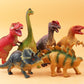 Large simulation soft glue dinosaur toy sounding Tyrannosaurus Rex Triceratops animal model boys children stall wholesale