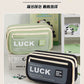 Flip-Top Pencil Case Ins Style High School Student New Style Pencil Case for Girls Male Large Capacity Stain-Resistant Simple Stationery Box