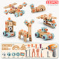 Children's DIY Tool Box Complete Set with Screws and Nuts, Children's Toys, Educational Electric Drill for Assembly and Disassembly