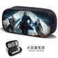 Sand Sculpture Pencil Bag for Boys, Multifunctional Stationery Box for Primary and Secondary School Students, Pubg Game Stationery Bag, Kidsren's Trendyy Pencil Bag
