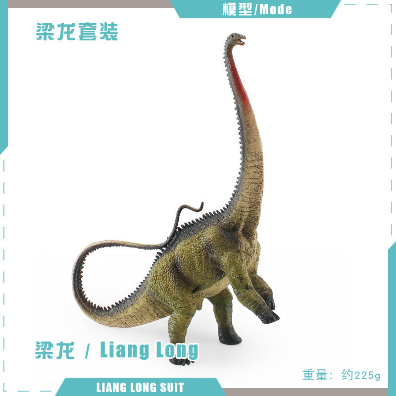Cross-border simulation dinosaur animal model Jurassic solid herbivorous Diplodocus desktop static model ornaments wholesale