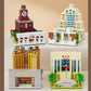 Tsinghua University Famous School Assembled Building Blocks Compatible with Lego Particles Peking University Architectural Model Training Institution Event Gifts