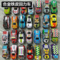 Tiktok popular alloy car iron car wholesale children's toy simulation model bulk decoration with pull back car