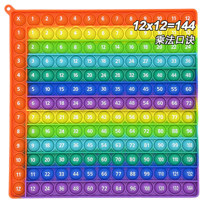 Learn 1-100 Number Bubble Press Mathematical Thinking Training Game Educational Science and Education Toys Rodent Killer Pioneer