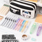 Velcro Puppy Pencil Case High-Looking 2025Ins Stationery Niche New Cute Girls Large-Capacity Stationery Box