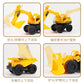 Oversized Shatter Resistant Excavator Toy Car suit Gift Children's Engineering Car Boys and Girls Sliding Beach Toy