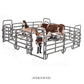Animal Jurassic simulation farm scene sand table decoration fence large door frame dinosaur model toy