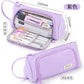 Triangular Pencil Case with Large Capacity and Multi-Functional Features, Korean-Style Ins-Style Stationery Box for Middle and High School Students, Direct from the Manufacturer