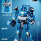 Little Luban Building Blocks Children's Educational Assembled Car Model Transforming Mecha Robot Compatible with Lego Boy Toys