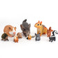 Children's Puzzle Early Education Cognitive Simulation Mouse Model Toy Static Solid Possum Guinea Piga Hair Mouse Totoro
