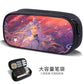Essential Stationery for the Beginning of School: Nezha the Magic Child Sea Pen Bag for Boys, Anime Merchandise, Lotus Cake Cp Unisex Stationery Box Trend