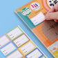 Book Cover, Self-Adhesive Book Film, Transparent Book Textbook Protective Cover, Primary School Student Waterproof, No-Cut, Environmentally Friendly Book Cover