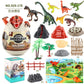 submarine marine life model jurassic dinosaur world simulation animal model blind box egg ornaments suit
