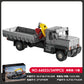Cross-border engineering series truck city bus transport vehicle combined with small particle building blocks children's educational enlightenment toys