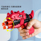 Children's soft bullet gun toy dinosaur 3-6 years old boys and girls shooting pistol revolver firing suction cup burst toy gun