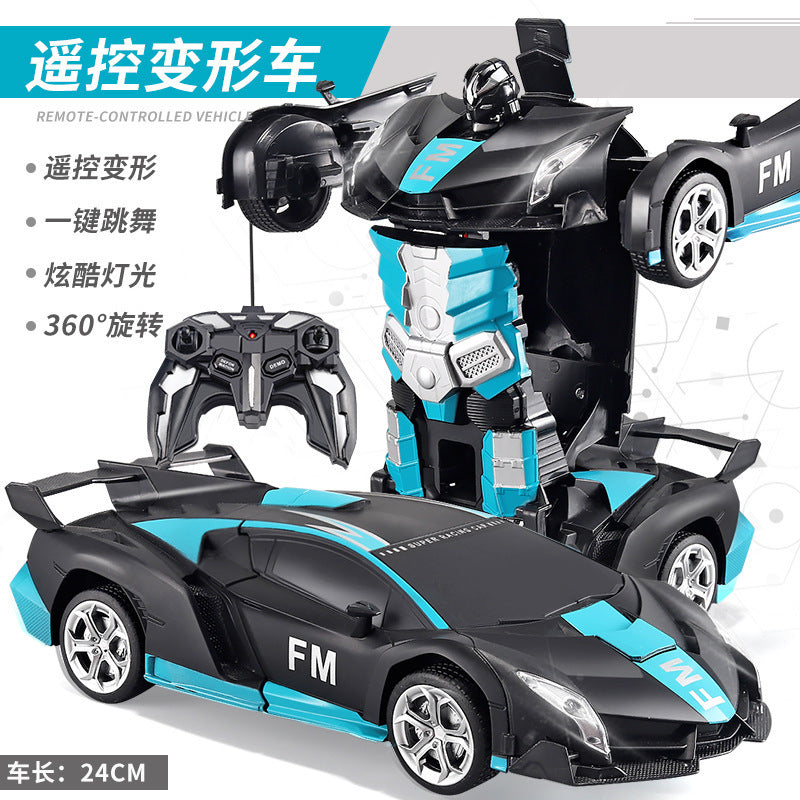Children's deformation remote control car King Kong Bumblebee robot rechargeable electric drop-resistant children boy toy racing car