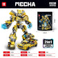 Wow, Custom Assembled Building Blocks Wasp Mecha 8847 Deformation Optimus Prime Gift Robot Children's Toys