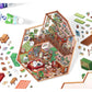 Infeel.Me Landscaping Stickers My Little House Series Miniature Three-Dimensional No-Cut Scene Handbook Quiet Book
