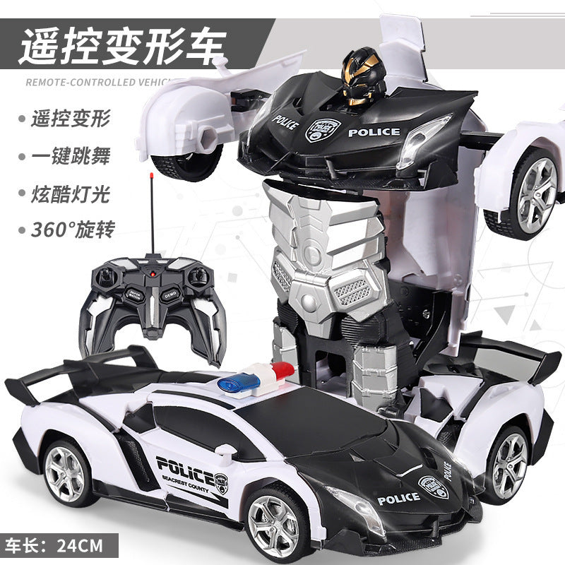 Children's deformation remote control car King Kong Bumblebee robot rechargeable electric drop-resistant children boy toy racing car