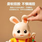 Cross-Border Electric Little Lucky Rabbit Baby Toy Dancing Children's Head-Up Training Doll Doll Baby Newborn