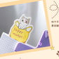 Paper Bookmark Meow's Everything Book Cute Flash Sand Bookmark Student Reading Marker Booklet Creative Gift Writable