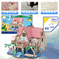 Name factory direct high-quality wood 3D three-dimensional puzzle Hummer cutting small house building Ferris wheel model