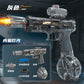 Firelight Ice Rat Flashing Electric Water Gun Children's Toy Water Spray Continuous High-Pressure Powerful Long-Range New Linkage Water Gun