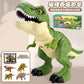 Swinging Swallowing Dinosaur Simulation Animal Tyrannosaurus Rex with Sound Effects, Movable Joints, Boys' Toy Wholesale Interactive Educational Toy