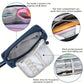 Triangular Large-Capacity Pencil Case and Stationery Box, Thickened Partitioned Storage Student Stationery Bag for Primary, Middle, and High School Students Wholesale