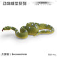 Simulation wild reptile model children's cognitive tummy giant coral snake boa trick decoration