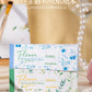 Dream Flower Floral Washi Sticker Book Plant Floral Handbook with Background Decoration Basic Stickers