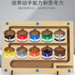 Wooden Children's Magnetic Counting Operation Color Classification Magnetic Pen Bead Shift Game Educational Early Education Maze Toy