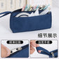 Oxford Cloth Double-Layer Pencil Case, Stylish and Stain-Resistant Stationery Bag for Elementary School Students, Simple Storage with Logo Printing