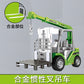 Children's Alloy Artificial Dump Truck Engineering Vehicle Inertia Mixer Truck Oil Tanker Bulldozer Crane Excavator Model