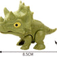 Cross-border Hot Finger-biting Dinosaur Toy Finger-biting Dinosaur Pterosaur Model Joint Movable Mini Dinosaur Gashapon Machine