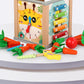 Children's Educational Bead Toys Kindergarten Students Early Education Matching Montessori Teaching Aids Shape Cognitive Beaded Treasure Box