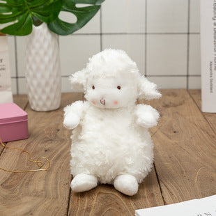 Rabbit Doll Plush Toy Cute Birthday Gift Girl's Pillow Soothing White Rabbit Doll Children's Doll