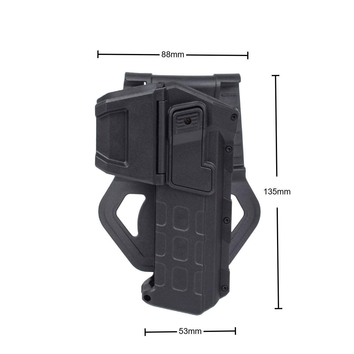 New Tactical Glock 1911 Quick-Draw Holster, Waist Holster, Leg Holster, Nylon Removable Flashlight Glock Holster