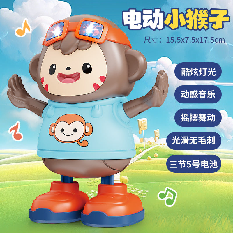 Shake Tone Swing Penguin Baby Electric Toys Educational Singing and Dancing Light Concert Factory Direct Sales
