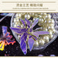 Pet Sticker Pack Crystal Story Series Crystal Ore Silver Hot Stamping Die-Cut Journal Decoration Stickers Cross-Border