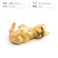 Cross-border Children's Cognitive Simulation Pet Dog Model Sleeping Posture French Bulldog Chai Dog Decorative Ornament Toy