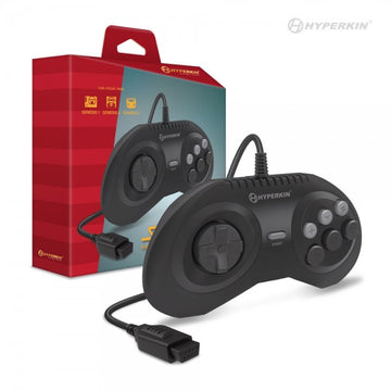 Hyperkin M07377 10 Ft Squire Premium Controller For Genesis & Megaretron Hd - Black