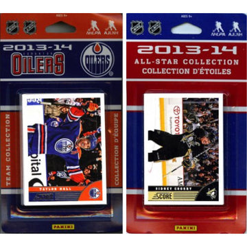 Nhl Edmonton Oilers Licensed 2013-14 Score Team Set And All-Star Set