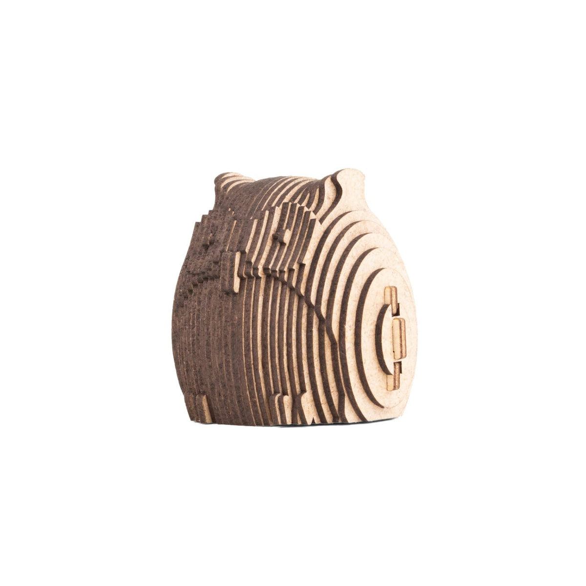 Owl Mini — Wooden Mini Model, 50 Pieces