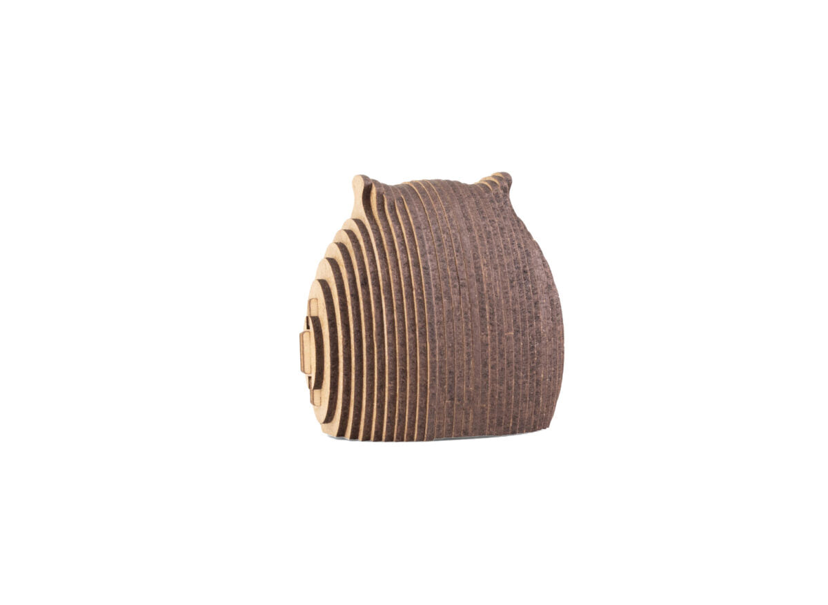 Owl Mini — Wooden Mini Model, 50 Pieces