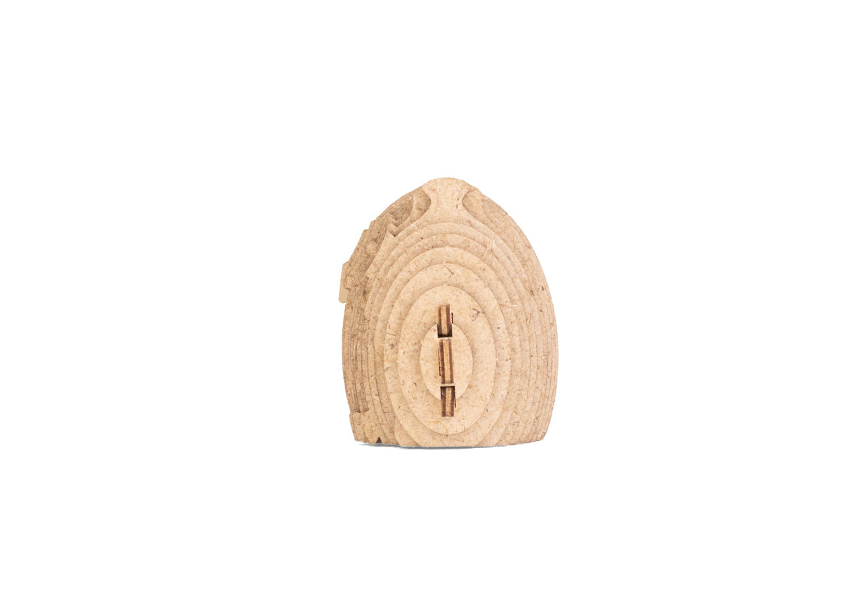 Owl Mini — Wooden Mini Model, 50 Pieces