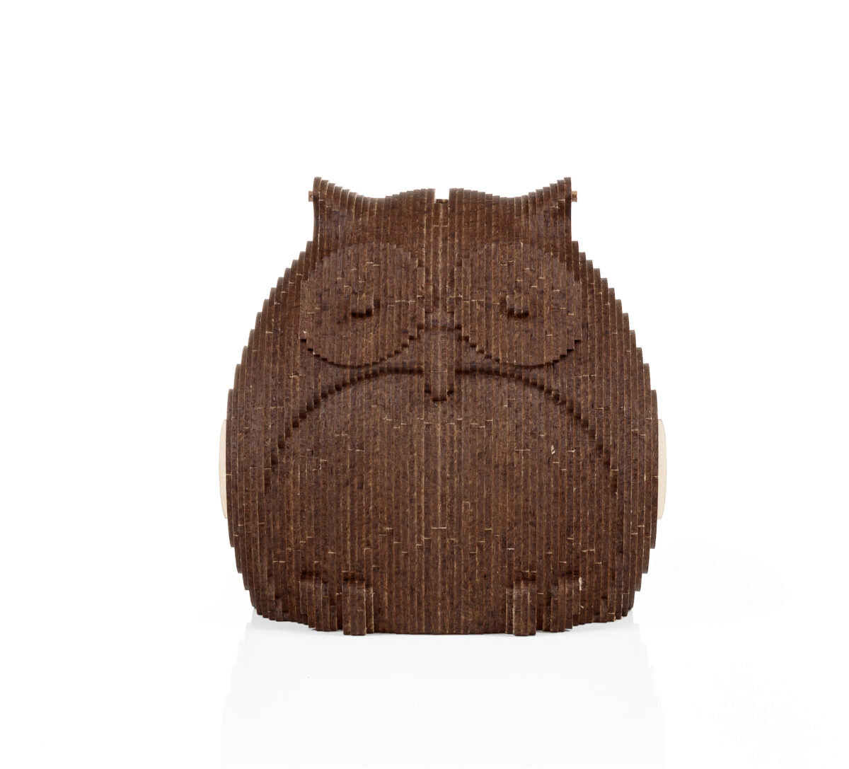Owl Coin Bank — Wooden Building Kit, 88 Pieces