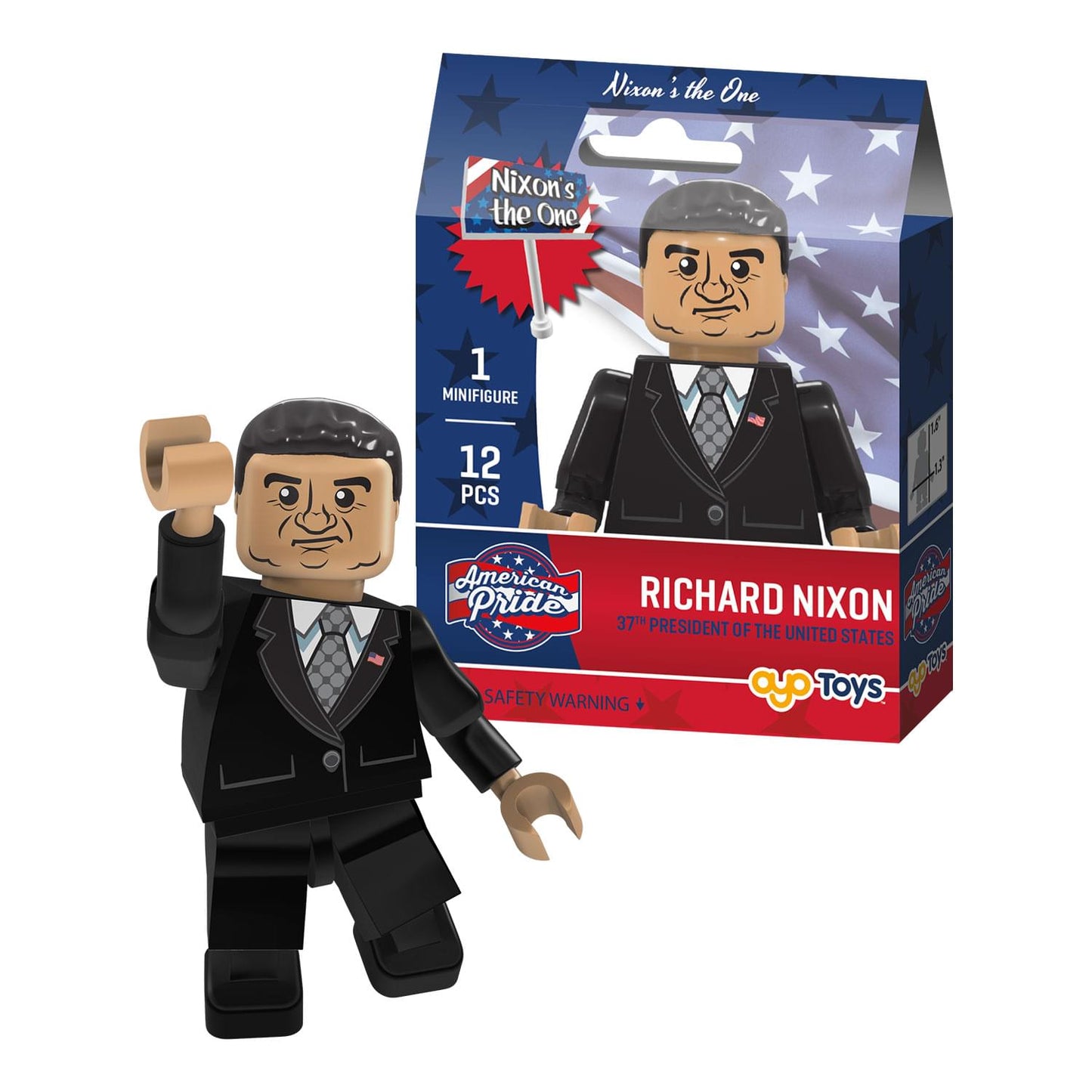 Richard Nixon 37Th President Oyo American Pride Minifigure